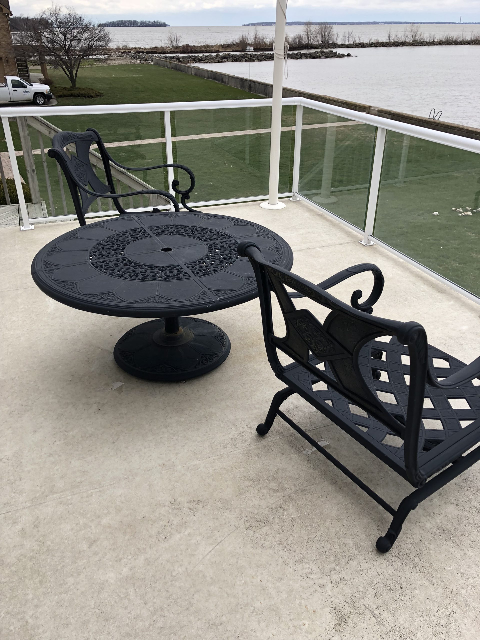 Will furniture cause damage to my vinyl decking?